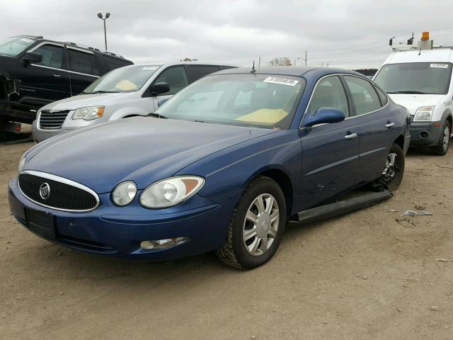 2G4WC532851278700 - 2005 BUICK LACROSSE C BLUE photo 2