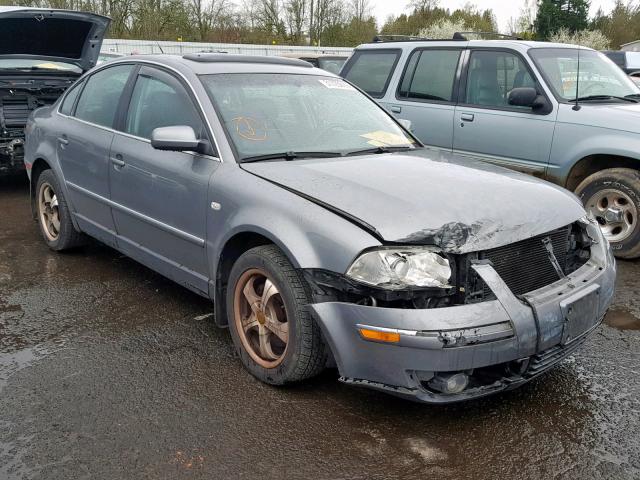 WVWTH63B84P057923 - 2004 VOLKSWAGEN PASSAT GLX GRAY photo 1