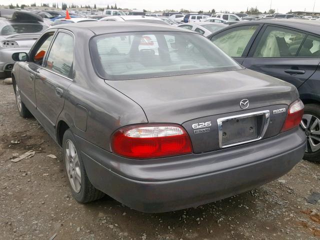 1YVGF22F415212635 - 2001 MAZDA 626 ES GRAY photo 3