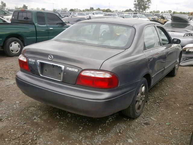 1YVGF22F415212635 - 2001 MAZDA 626 ES GRAY photo 4