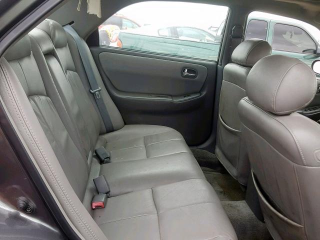 1YVGF22F415212635 - 2001 MAZDA 626 ES GRAY photo 6