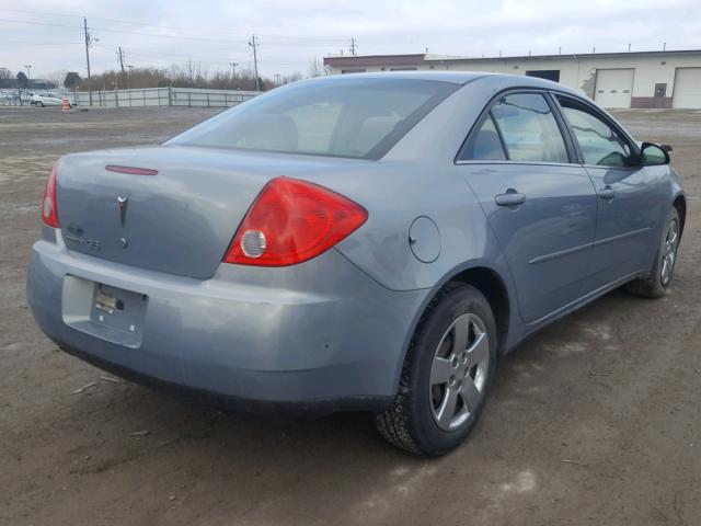 1G2ZF58BX74276010 - 2007 PONTIAC G6 VALUE L GRAY photo 4