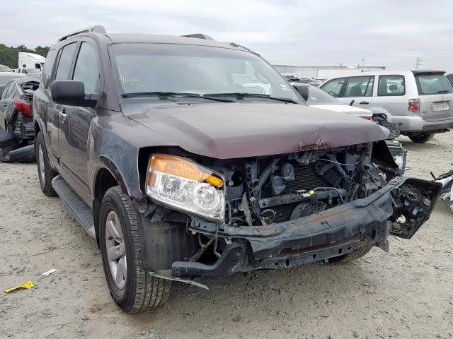 5N1BA0ND8DN601128 - 2013 NISSAN ARMADA SV BURGUNDY photo 1