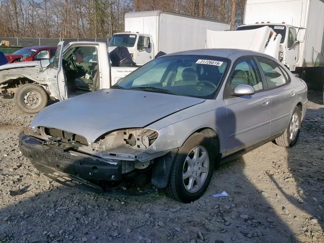 1FAFP56U96A260807 - 2006 FORD TAURUS SEL SILVER photo 2