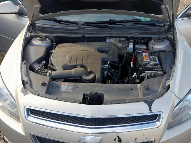 1G1ZC5EU2CF314573 - 2012 CHEVROLET MALIBU 1LT GOLD photo 7