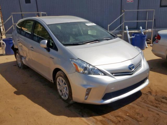 JTDZN3EU8D3223347 - 2013 TOYOTA PRIUS V SILVER photo 1