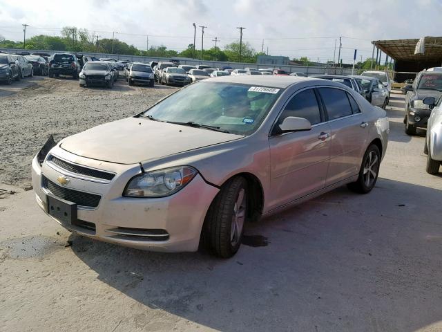 1G1ZC5E06CF317375 - 2012 CHEVROLET MALIBU 1LT 棕色 照片 2