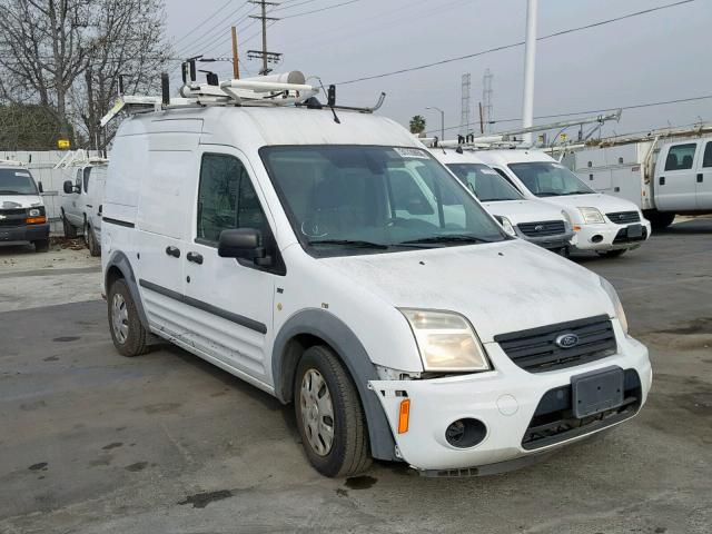 NM0LS7BN5DT135288 - 2013 FORD TRANSIT CO WHITE photo 1