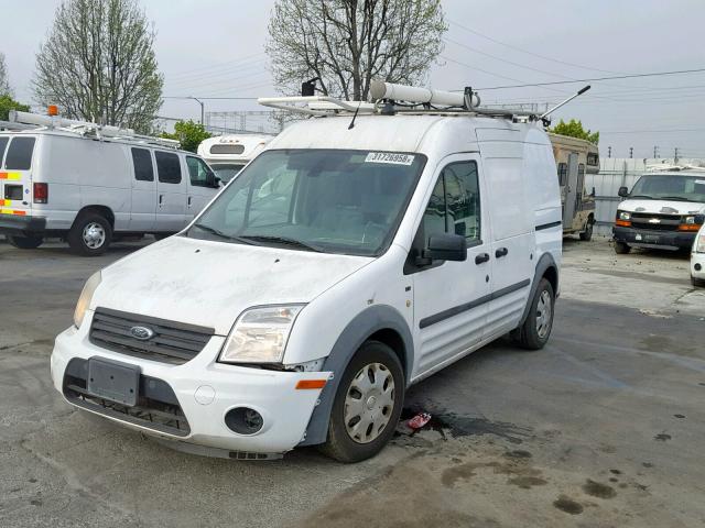 NM0LS7BN5DT135288 - 2013 FORD TRANSIT CO WHITE photo 2