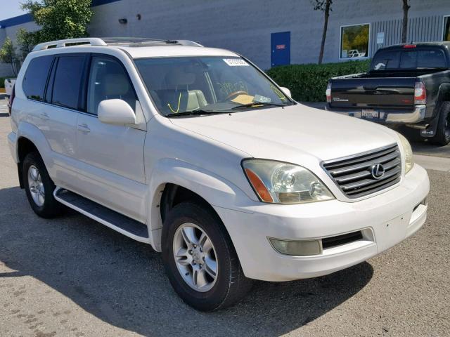 JTJBT20X540038948 - 2004 LEXUS GX 470 WHITE photo 1