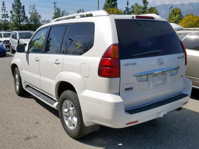 JTJBT20X540038948 - 2004 LEXUS GX 470 WHITE photo 3