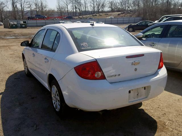 1G1AD5F52A7153795 - 2010 CHEVROLET COBALT 1LT WHITE photo 3