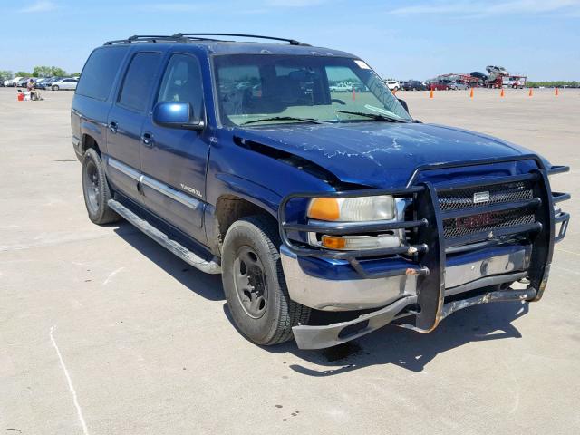 1GKFK16Z32J242489 - 2002 GMC YUKON XL K BLUE photo 1