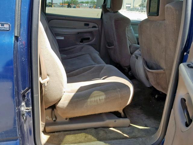 1GKFK16Z32J242489 - 2002 GMC YUKON XL K BLUE photo 6