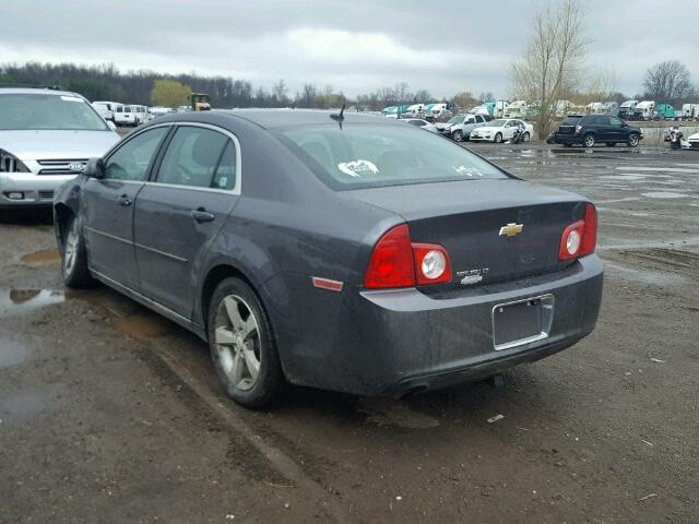 1G1ZC5E18BF174999 - 2011 CHEVROLET MALIBU 1LT CHARCOAL photo 3