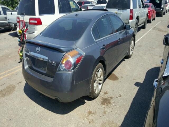 1N4BL2APXBN486206 - 2011 NISSAN ALTIMA SR GRAY photo 4