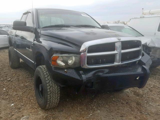 3D7KU28C23G851102 - 2003 DODGE RAM 2500 S შავი ფოტო 1