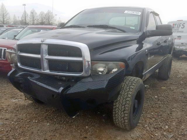 3D7KU28C23G851102 - 2003 DODGE RAM 2500 S შავი ფოტო 2