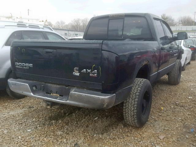 3D7KU28C23G851102 - 2003 DODGE RAM 2500 S შავი ფოტო 4