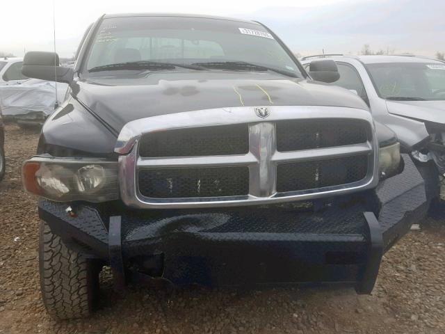 3D7KU28C23G851102 - 2003 DODGE RAM 2500 S შავი ფოტო 7