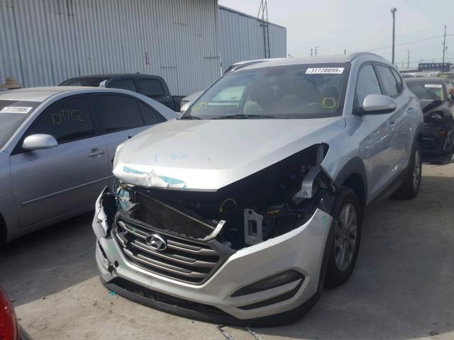 KM8J33A48GU135353 - 2016 HYUNDAI TUCSON LIM SILVER photo 2