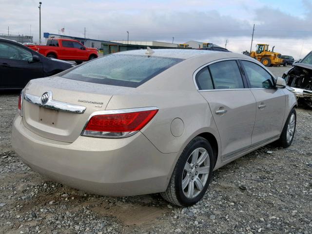 1G4GC5ED3BF199796 - 2011 BUICK LACROSSE C BEIGE photo 4