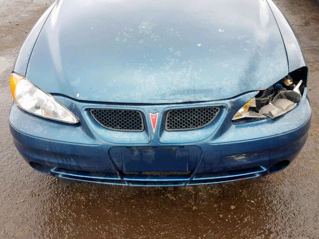 1G2NF52E63M525012 - 2003 PONTIAC GRAND AM S TURQUOISE photo 9