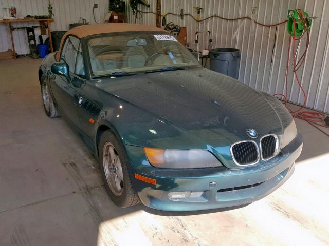 4USCH7324VLB79755 - 1997 BMW Z3 1.9 GREEN photo 1