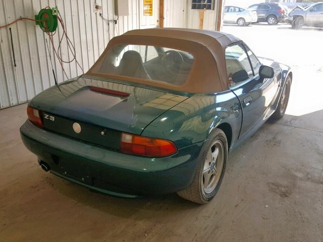 4USCH7324VLB79755 - 1997 BMW Z3 1.9 GREEN photo 4