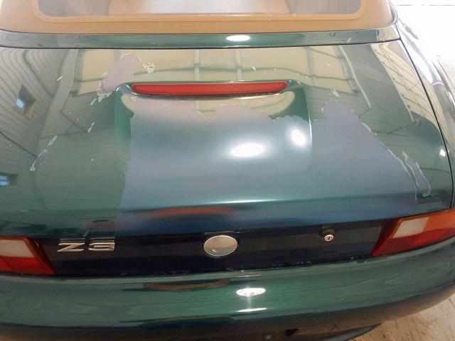 4USCH7324VLB79755 - 1997 BMW Z3 1.9 GREEN photo 9