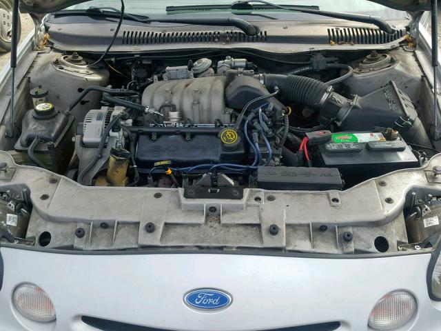 1FALP52U1TG220979 - 1996 FORD TAURUS GL WHITE photo 7