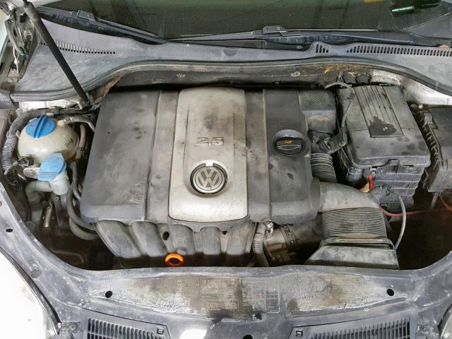 3VWDF71K46M748813 - 2006 VOLKSWAGEN JETTA 2.5L SILVER photo 7