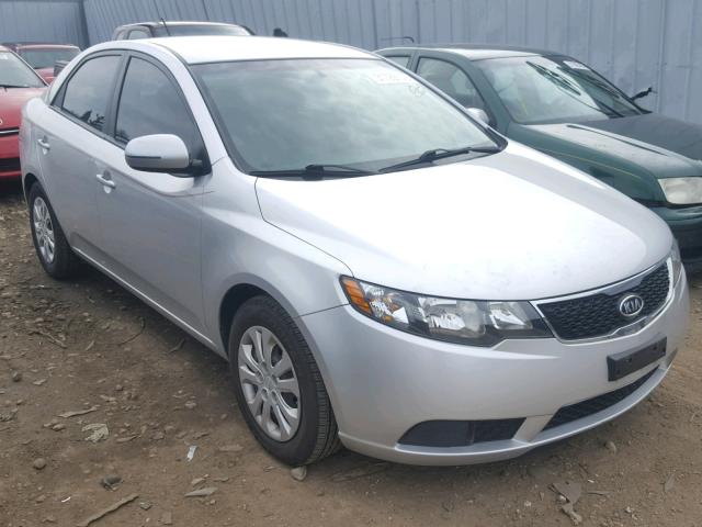 KNAFU4A27B5420377 - 2011 KIA FORTE EX SILVER photo 1