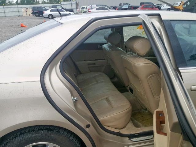 1G6DW677550178180 - 2005 CADILLAC STS BEIGE photo 6