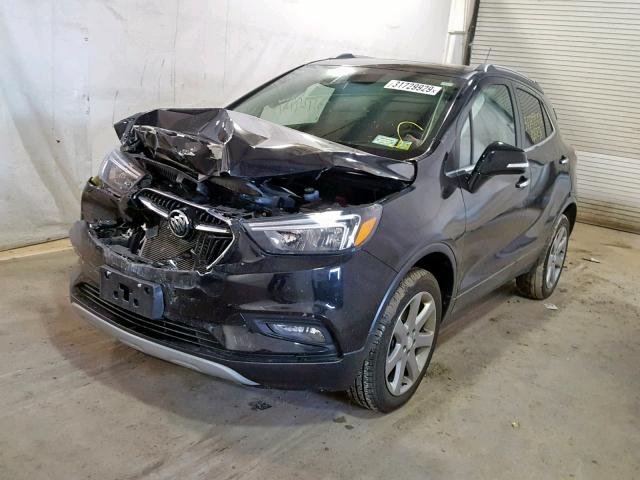 KL4CJFSB2HB206846 - 2017 BUICK ENCORE PRE BLACK photo 2