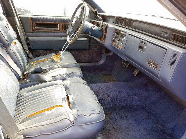 1G6CB6982E4207657 - 1985 CADILLAC FLEETWOOD BLUE photo 5