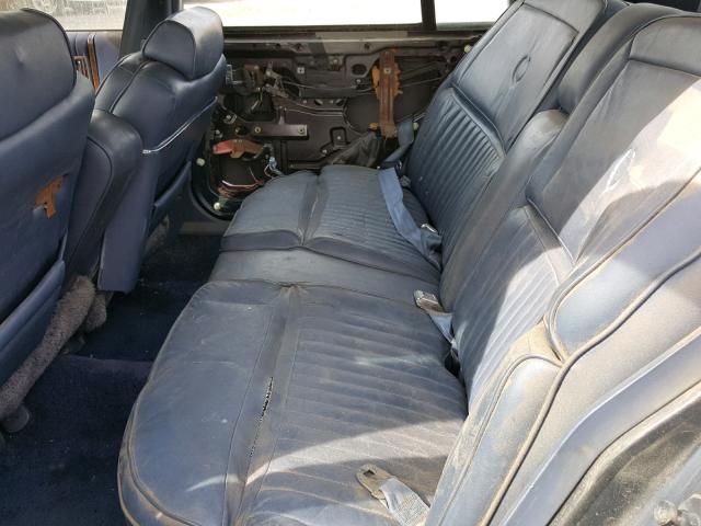 1G6CB6982E4207657 - 1985 CADILLAC FLEETWOOD BLUE photo 6