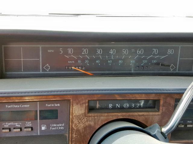 1G6CB6982E4207657 - 1985 CADILLAC FLEETWOOD BLUE photo 8