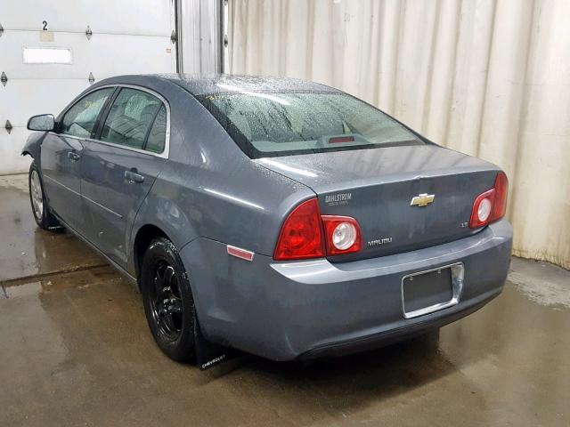 1G1ZG57B18F188228 - 2008 CHEVROLET MALIBU LS GRAY photo 3