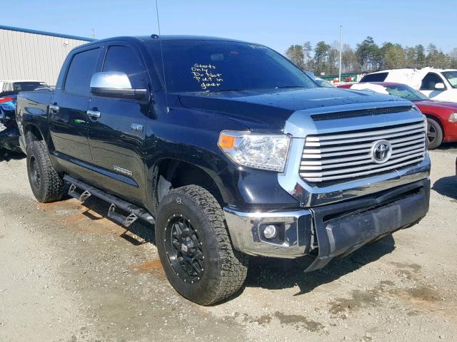 5TFHY5F12HX672492 - 2017 TOYOTA TUNDRA CRE BLACK photo 1