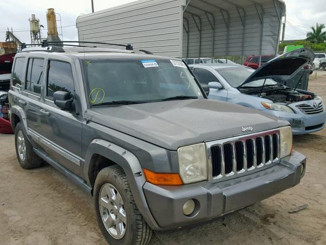 1J8HH58N88C155987 - 2008 JEEP COMMANDER GRAY photo 1