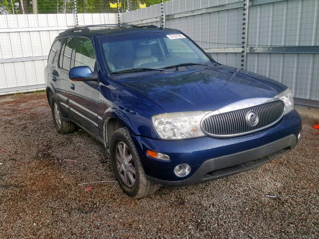 5GADT13S042314433 - 2004 BUICK RAINIER CX BLUE photo 1