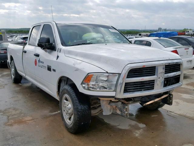 3C6TD4HT4CG326799 - 2012 DODGE RAM 2500 S WHITE photo 1