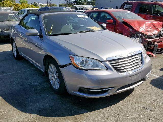 1C3BCBEB2DN533003 - 2013 CHRYSLER 200 TOURIN GRAY photo 1