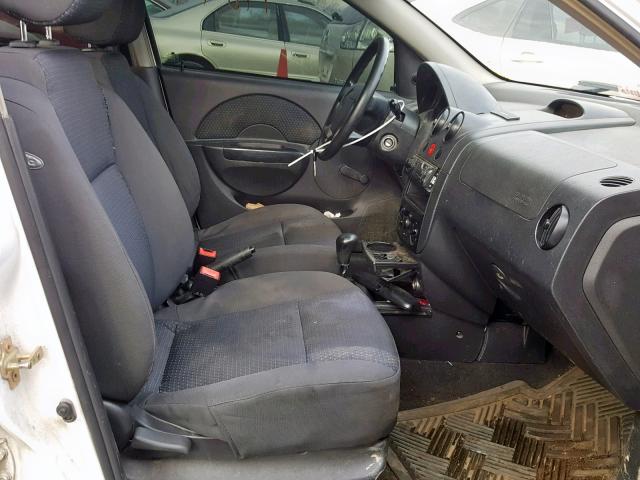 KL1TD66676B651730 - 2006 CHEVROLET AVEO BASE Ağ foto 5