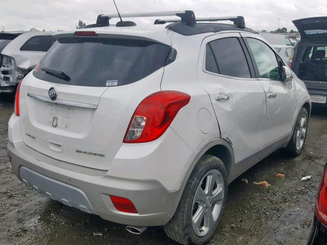 KL4CJDSB6FB092366 - 2015 BUICK ENCORE PRE WHITE photo 4