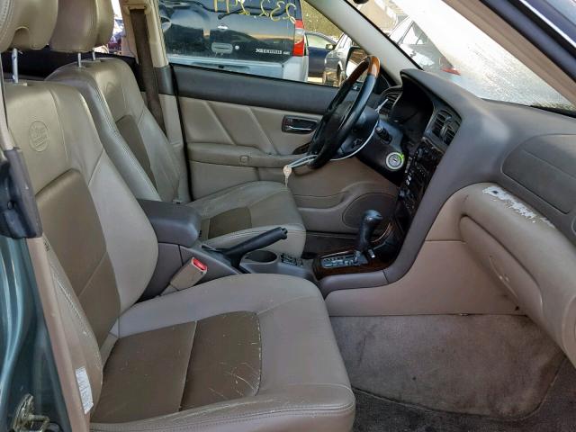 4S3BH806127607426 - 2002 SUBARU LEGACY OUT GREEN photo 5