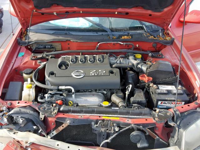 3N1AB51D84L729761 - 2004 NISSAN SENTRA SE- RED photo 7