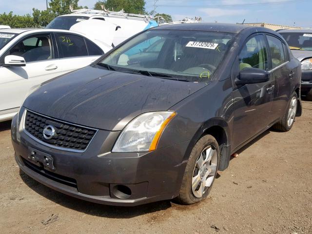 3N1AB61E88L694773 - 2008 NISSAN SENTRA 2.0 BROWN photo 2