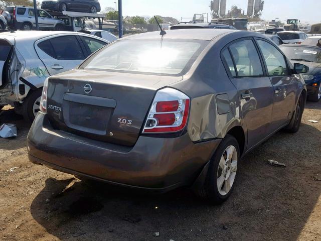 3N1AB61E88L694773 - 2008 NISSAN SENTRA 2.0 BROWN photo 4